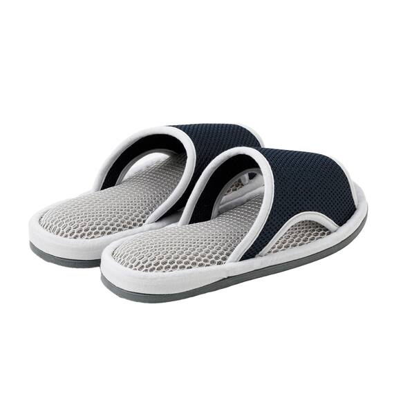 スリッパ メッシュ(ME2601ネイビー LL) 4枚目画像