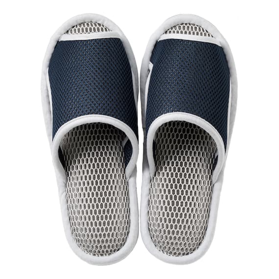 スリッパ メッシュ(ME2601ネイビー LL) 5枚目画像