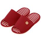 スリッパ(MYリボタンRB003 レッド F) 1枚目画像