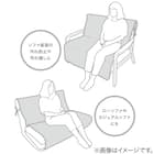 肘無しソファパッド(Nクール NC2601DR グレー 2P) 3枚目画像