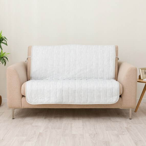 肘無しソファパッド(Nクール NC2601DR グレー 2P) 5枚目画像