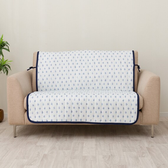 肘無しソファパッド(Nクール NC2602LV ブルー 2P) 5枚目画像