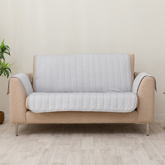 肘付きソファパッド(Nクール極冷 NCG2608 グレー 2P) 5枚目画像