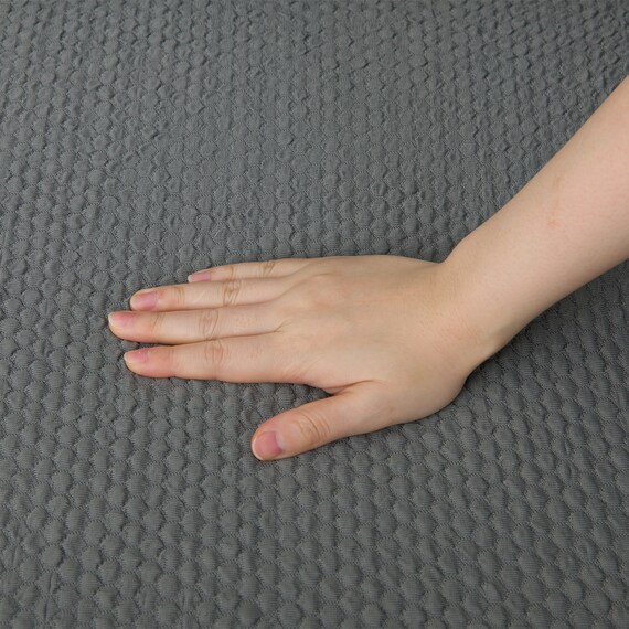 ストレッチソファカバー(Nクール NC2604 グレー 2P) 12枚目画像