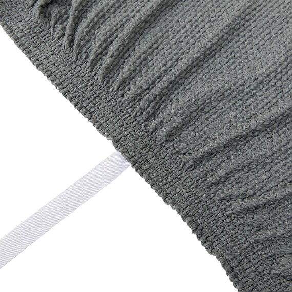 ストレッチソファカバー(Nクール NC2604 グレー 2P) 13枚目画像