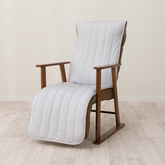 ロング座椅子パッド(Nクール極冷 グレー NCG2608) 3枚目画像