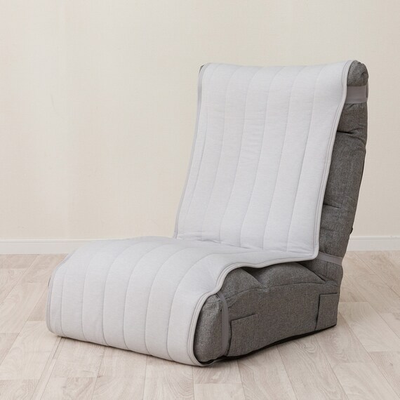 ロング座椅子パッド(Nクール極冷 グレー NCG2608) 6枚目画像