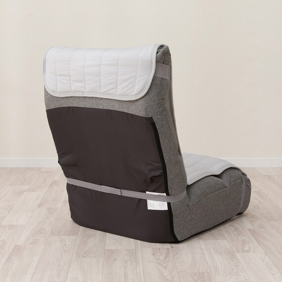 ロング座椅子パッド(Nクール極冷 グレー NCG2608) 8枚目画像