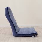 すっぽり座椅子パッド(Nクール ブルー NC2603) 3枚目画像