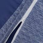 ビーズソファ専用カバー 大サイズ(Nクール ブルー NC2603) 5枚目画像