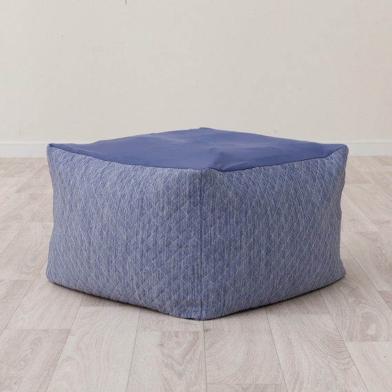 ビーズソファ専用カバー 標準サイズ(Nクール ブルー NC2603) 3枚目画像