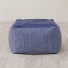 ビーズソファ専用カバー 標準サイズ(Nクール ブルー NC2603) 4枚目画像