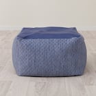 ビーズソファ専用カバー 標準サイズ(Nクール ブルー NC2603) 4枚目画像