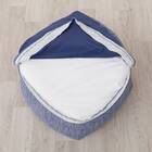 ビーズソファ専用カバー 標準サイズ(Nクール ブルー NC2603) 7枚目画像