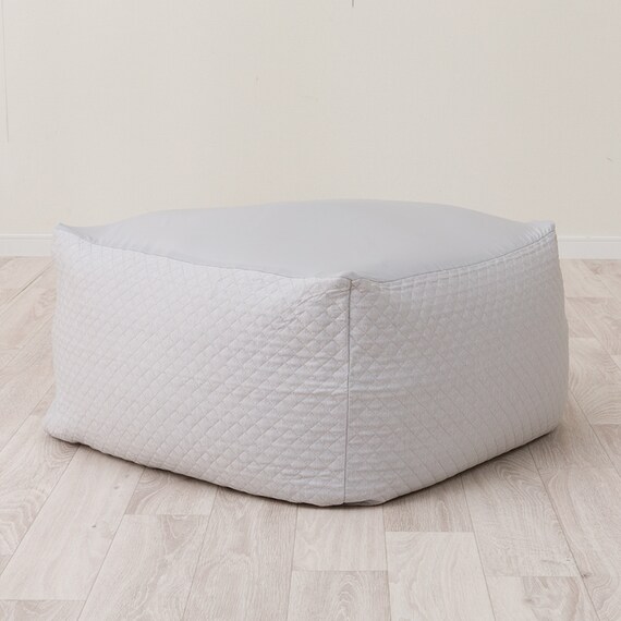 ビーズソファ専用カバー 大サイズ(Nクール極冷 グレー NCG2608) 3枚目画像