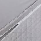 ビーズソファ専用カバー 大サイズ(Nクール極冷 グレー NCG2608) 5枚目画像