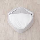 ビーズソファ専用カバー 大サイズ(NA2606LGY) 7枚目画像