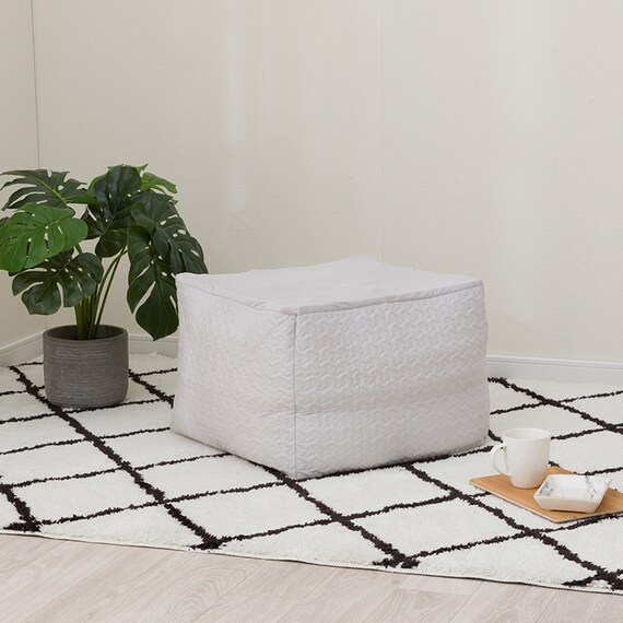 ビーズソファ専用カバー 標準サイズ(NA2606 LGY) 1枚目画像