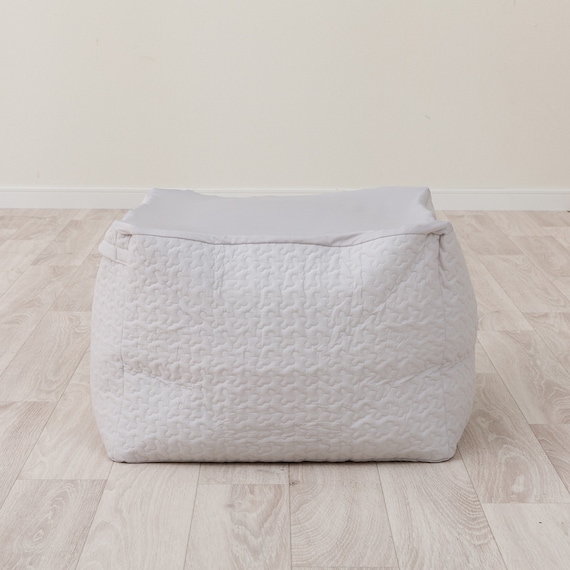 ビーズソファ専用カバー 標準サイズ(NA2606 LGY) 4枚目画像