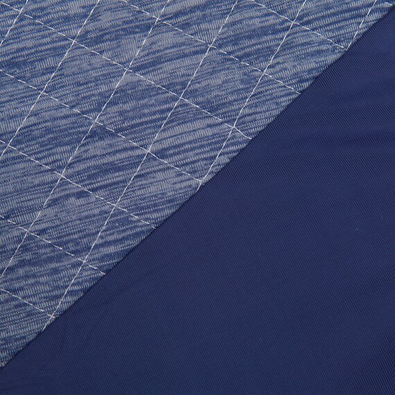 三角ビーズソファ専用カバー(Nクール ブルー NC2603) 8枚目画像