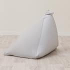 三角ビーズソファ専用カバー(Nクール極冷 グレー NCG2608) 3枚目画像