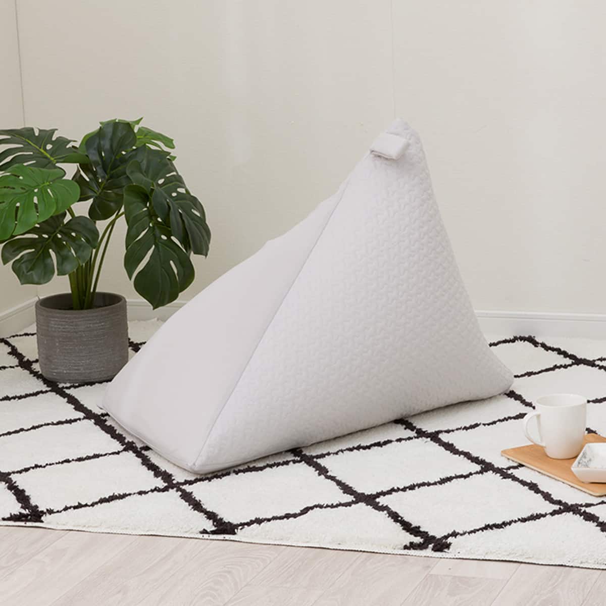 三角ビーズソファ専用カバー(NA2606LGY) | ニトリネット【公式】 家具