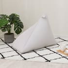 三角ビーズソファ専用カバー(NA2606LGY) 1枚目画像