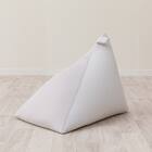 三角ビーズソファ専用カバー(NA2606LGY) 3枚目画像