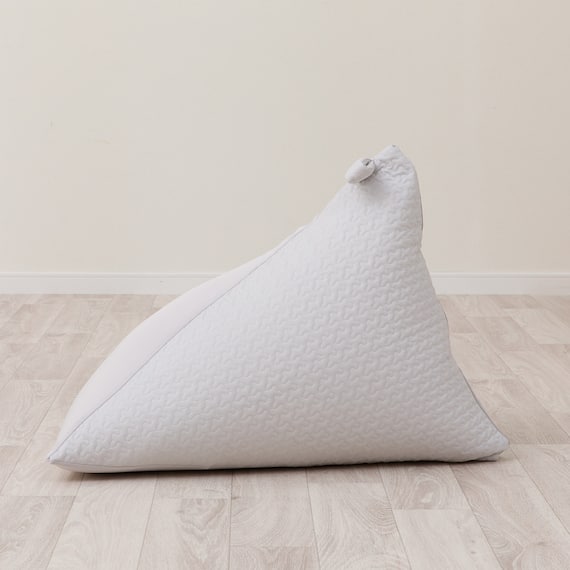 三角ビーズソファ専用カバー(NA2606LGY) 4枚目画像