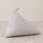 三角ビーズソファ専用カバー(NA2606LGY) 5枚目画像