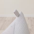 三角ビーズソファ専用カバー(NA2606LGY) 6枚目画像