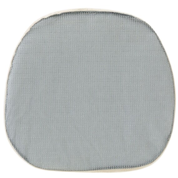 すべりにくいシートクッション(シェニー2 アイボリー) 6枚目画像