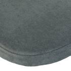 すべりにくいシートクッション(シェニー2  グレー) 5枚目画像