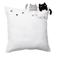 クッションカバー(デコネコ rCy)