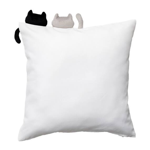 クッションカバー(デコネコ rCy) 2枚目画像