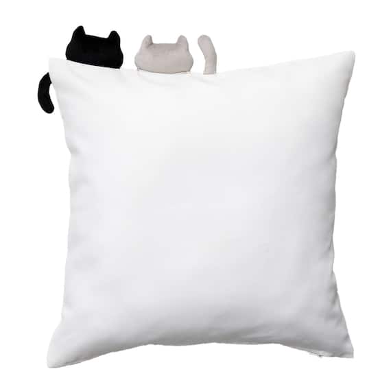 クッションカバー(デコネコ rCy) 2枚目画像