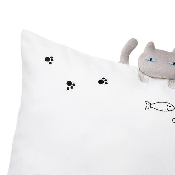 クッションカバー(デコネコ rCy) 4枚目画像