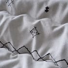 【日本製】ジャガードこたつ掛ふとん 大判(ハピネス/アイボリー) 4枚目画像