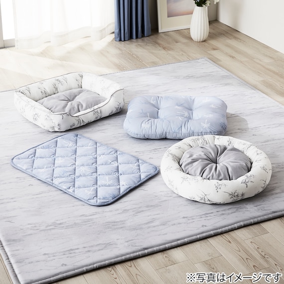 ペットモチモチクッション Mサイズ(Nクール PALM NR04) 4枚目画像