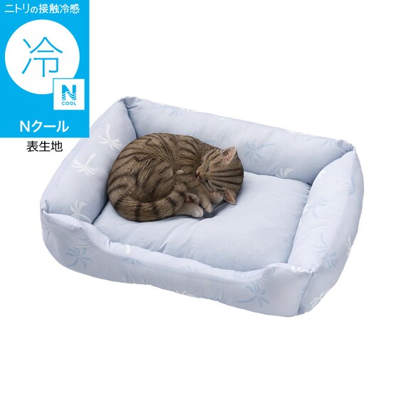 ペットベッド 角 Mサイズ(Nクール PALM NR04) 1枚目画像