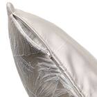 クッションカバー JQリーフ (グレー rSCj1) 5枚目画像