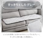 ロングチェアシート(Nクール極冷 グレー rSCs) 4枚目画像