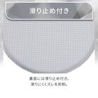 もちもちチェアパッド(Nクール極冷 グレー rSCs) 7枚目画像