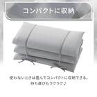 ごろ寝クッション(Nクール極冷 グレー rSCs) 7枚目画像