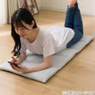 ごろ寝クッション(Nクール極冷 グレー rSCs) 2枚目画像