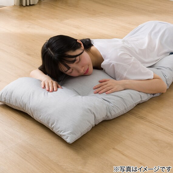 長座布団(Nクール極冷 グレー rSCs) 2枚目画像