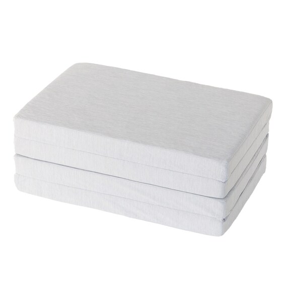 4つ折りマットレス(Nクール極冷 グレー rSCs) 4枚目画像