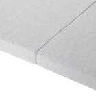 4つ折りマットレス(Nクール極冷 グレー rSCs) 7枚目画像