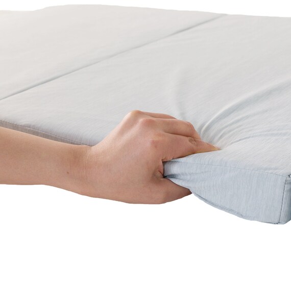 4つ折りマットレス(Nクール極冷 グレー rSCs) 9枚目画像