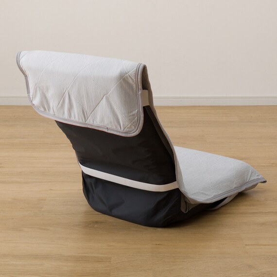 座椅子パッド(Nクール極冷 グレー rSCs) 4枚目画像